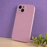 Silikonfodral för iPhone 16e i rosa