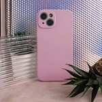 Silikonfodral för iPhone 16e i rosa