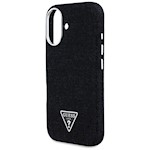 Gissa HC MagSafe FW Denim Triangel Logga Fodral för iPhone 16 Svart