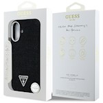 Gissa HC MagSafe FW Denim Triangel Logga Fodral för iPhone 16 Svart