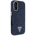 Gissa HC MagSafe FW Denim Triangel-logo-fodral för iPhone 16 Blå