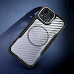 Defender Carbon Mag case for iPhone 16e black