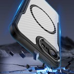 Defender Carbon Mag case for iPhone 16e black
