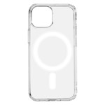 Anti Shock 1,5 mm Mag-fodral för iPhone 13 Mini 5,4" genomskinligt stort hål
