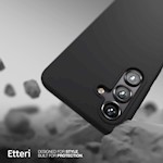 Etteri Silicone Mag case for Samsung Galaxy S25 black