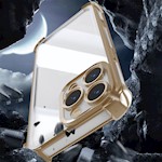 Anti Shock Chrome-fodral för Xiaomi Redmi 14C 4G / 14C 5G / Redmi A4 / POCO C75 i guld