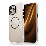 Genomskinlig tunn mag-fodral för iPhone 14 Pro 6,1 tum i svart