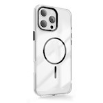 Genomskinlig tunn mag-fodral för iPhone 14 Pro 6,1 tum i svart