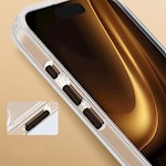 Genomskinlig tunn mag-fodral för iPhone 14 Pro 6,1 tum i svart