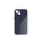 Silicon Box-fodral för Samsung Galaxy S25 Edge mörkblå