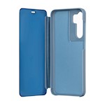 Vikbar spegelvy-fodral för Samsung Galaxy A54 i blå