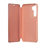 Vikbar spegelhölje för Samsung Galaxy A54 i rosa