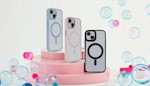 Satinelegant Mag-fodral för iPhone 14 6,1″ blå