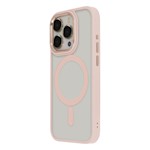 Satinelegant magfodral för iPhone 13 6,1″ rosa