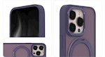 Säker snurrande magfodral för iPhone 14 Pro 6,1″ i lila