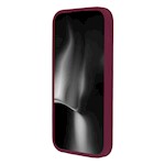 Mjuk Touch Mag-fodral för iPhone 15 Pro 6,1″ i vinröd