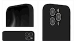 Mjuk Touch Mag-fodral för iPhone 15 Plus 6,7″ svart