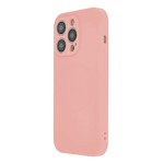 Mjuk Touch Mag-fodral för iPhone 15 Pro Max 6,7" i pastellrosa