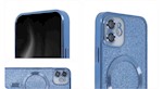 SparkleFlex Mag-fodral för iPhone 15 Pro Max 6,7" blått