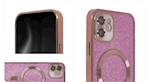 SparkleFlex Mag-fodral för iPhone 14 Pro 6,1″ rosa