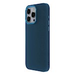 Satinelegant fodral till iPhone 15 Plus 6,7″ mörkblå