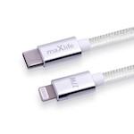 Maxlife MXUC-12 kabel USB-C – Lightning 2,0 m 27W vit
