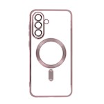 Färg Chrome Mag-fodral för Samsung Galaxy A36 5G i rosenguld