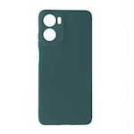 Matt TPU-fodral för Motorola Moto E15 / G05 i skogsgrön