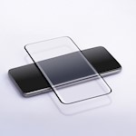 5D härdat glas för Motorola Edge 30 Fusion, svart ram
