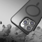 Etteri Matt Mag fodral för iPhone 15 Pro Max 6,7″ svart