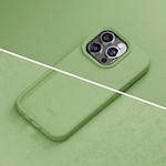 Etteri Silikonfodral till iPhone 12 / 12 Pro 6,1″ ljusgrönt