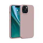 Etteri Silikonfodral till iPhone 13 6,1″ ljusrosa
