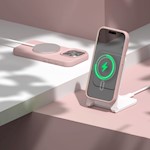 Etteri Silikon Mag-fodral för iPhone 13 6,1″ ljusrosa
