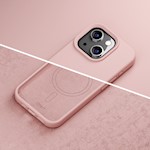 Etteri Silikon Mag-fodral för iPhone 13 6,1″ ljusrosa