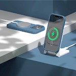 Etteri Silicone Mag-fodral för iPhone 14 6,1″ mörkblå
