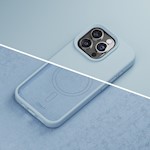 Etteri Silikonskal för iPhone 15 Pro Max 6,7″ ljusblå