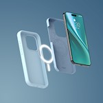 Etteri Silikonskal för iPhone 15 Pro Max 6,7″ ljusblå