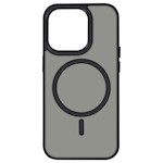 Frozen Mag-fodral för iPhone 15 Pro Max 6,7″ i svart