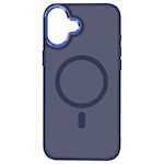 Frysmagfodral för iPhone 16 Plus 6,7″ marinblå