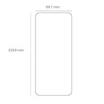 Härdat 2,5D-glas för Huawei P Smart Z / P Smart Pro / Y9 Prime 2019 / Enjoy 10 Plus / Honor 9X