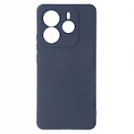 Silikonfodral för Xiaomi Redmi Note 14 5G (Global) mörkblå