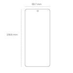 Tempererat glas 2,5D för Samsung Galaxy A71 5G / M51 / Motorola Moto G62