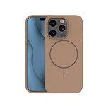 Silicone Thin Mag case for iPhone 15 Pro Max 6,7″ brown