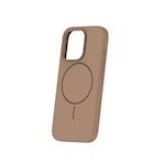 Silicone Thin Mag case for iPhone 15 Pro Max 6,7″ brown