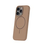 Silicone Thin Mag case for iPhone 15 Pro Max 6,7″ brown