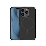 Silicone Thin Mag case for iPhone 15 Pro Max 6,7″ black