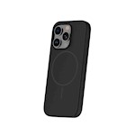 Silicone Thin Mag case for iPhone 15 Pro Max 6,7″ black