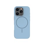 Silicone Thin Mag case for iPhone 15 6,1″ light blue