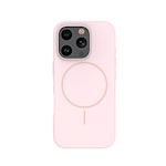 Silicone Thin Mag case for iPhone 16 Plus 6,7″ light pink