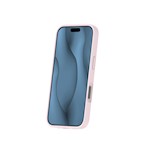 Silicone Thin Mag case for iPhone 16 Plus 6,7″ light pink